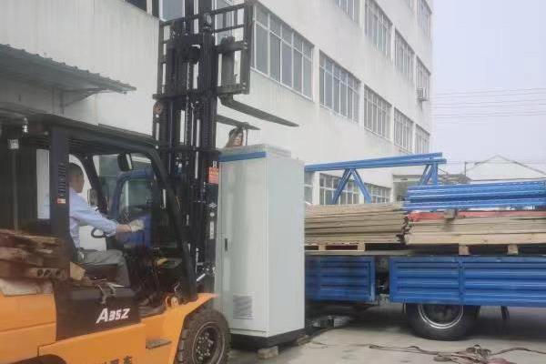 Verhuizen naar de nieuwe fabriek