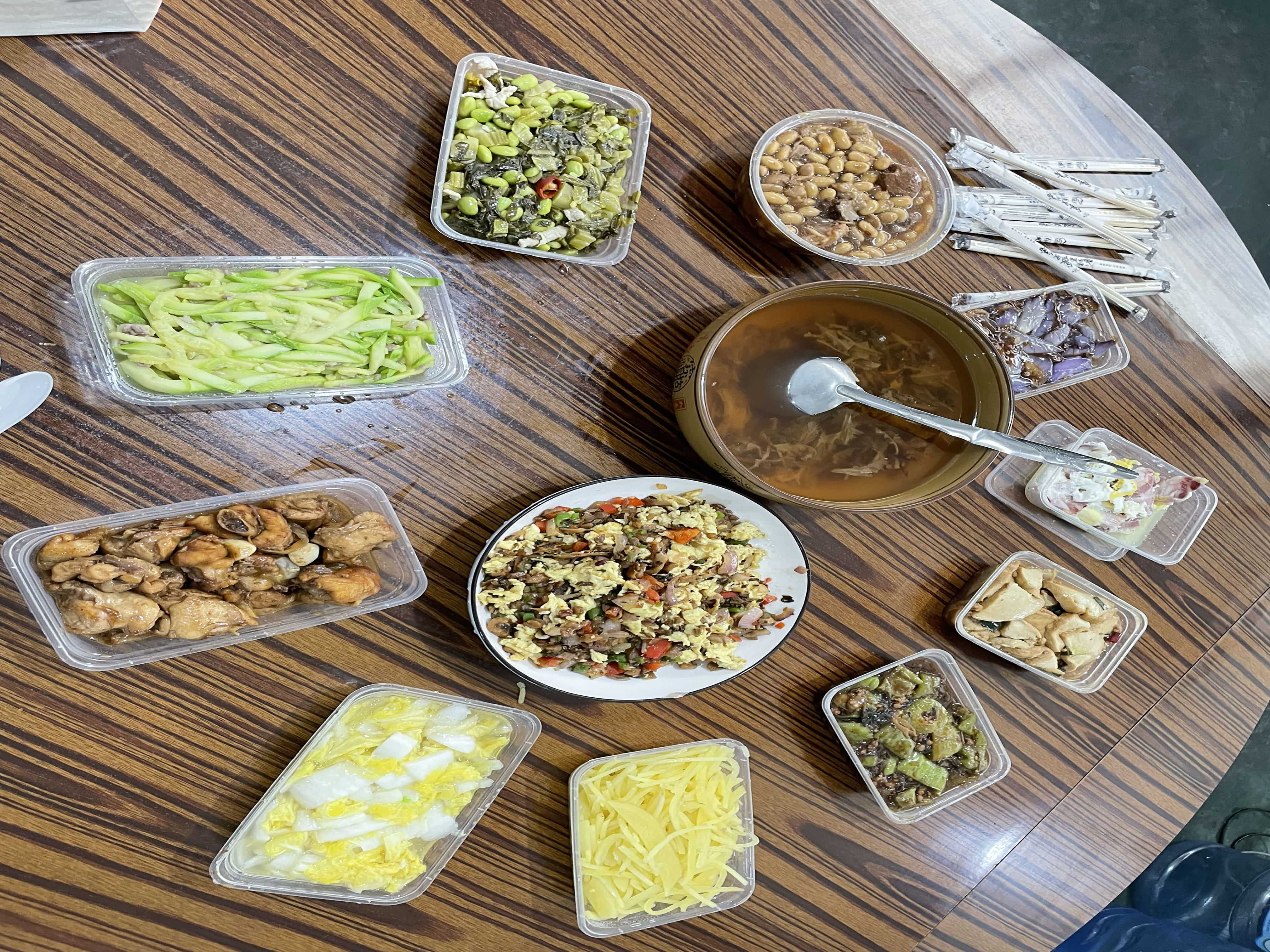 Eten en cultuur in Dingyan