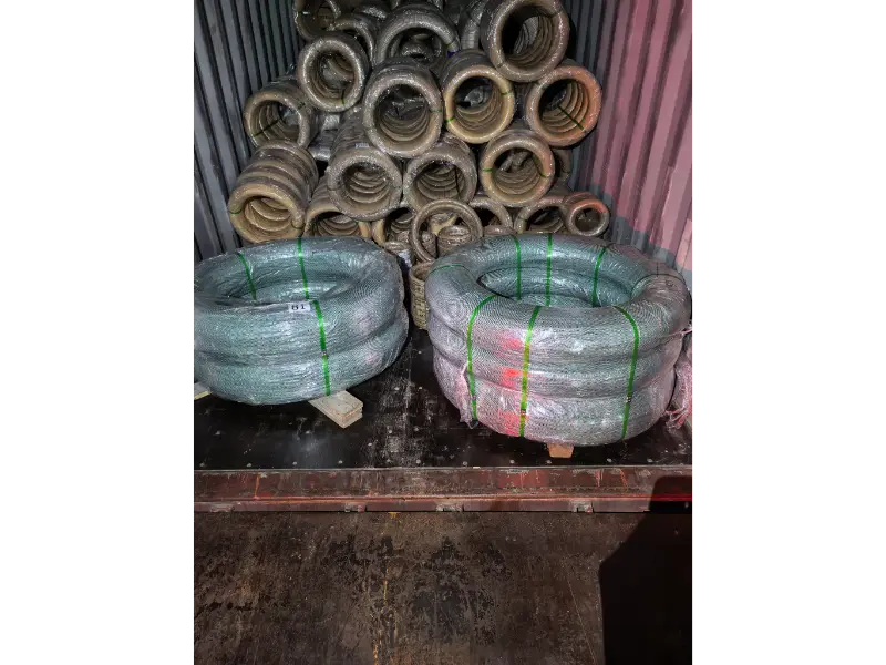 Nieuwe verzending van roestvrijstalen draden naar Dingyan Thailand in november